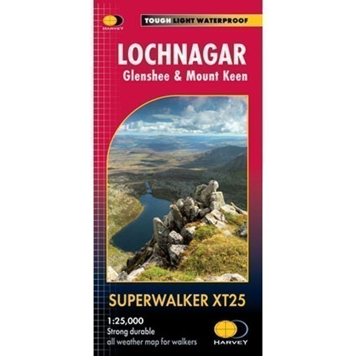Lochnagar & Glenshee superwalker Harvey map