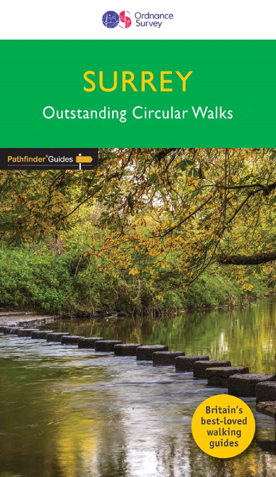 Surrey circular walks walking Ordnance Survey Pathfinder Guide