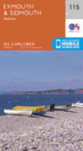 Exmouth and Sidmouth 115 Explorer Map Ordnance Survey With Digital Download