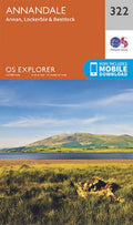 Annandale Explorer Map 322 Ordnance Survey