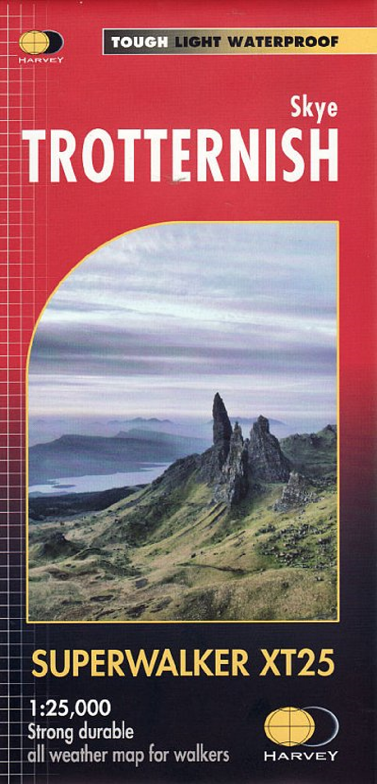 Skye south west Storr & Trotternish Harvey Superwalker map 1:25 000