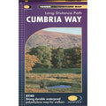 Cumbria Way Harvey National Trail Map 70 miles Ulverston to Carlisle