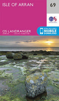 Isle of Arran Landranger Map 69 Ordnance Survey Latest 