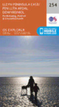 Lleyn Peninsula East Explorer Map 254 Ordnance Survey