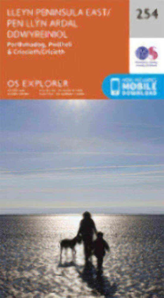 Lleyn Peninsula East Explorer Map 254 Ordnance Survey