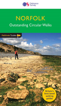 Norfolk walking circular walks Ordnance Survey Pathfinder Guide 