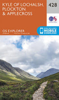 Kyle of Lochalsh Plockton and Applecross Explorer Map 428 Ordnance Survey 2015