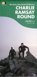 Charlie Ramsay Round HARVEY Map - Munros