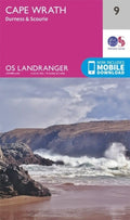 Cape Wrath, Durness Scourie Landranger Map 9 Ordnance Survey Latest 