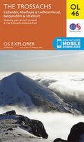 OL46 The Trossachs Ordnance Survey Explorer Map OL 46