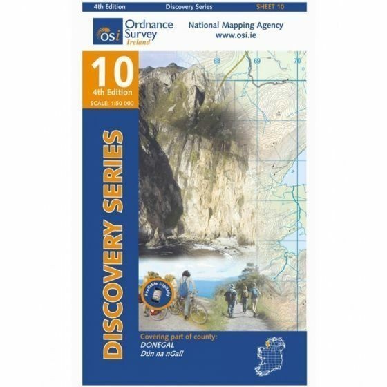 Donegal south west OS Discovery - 10 - map