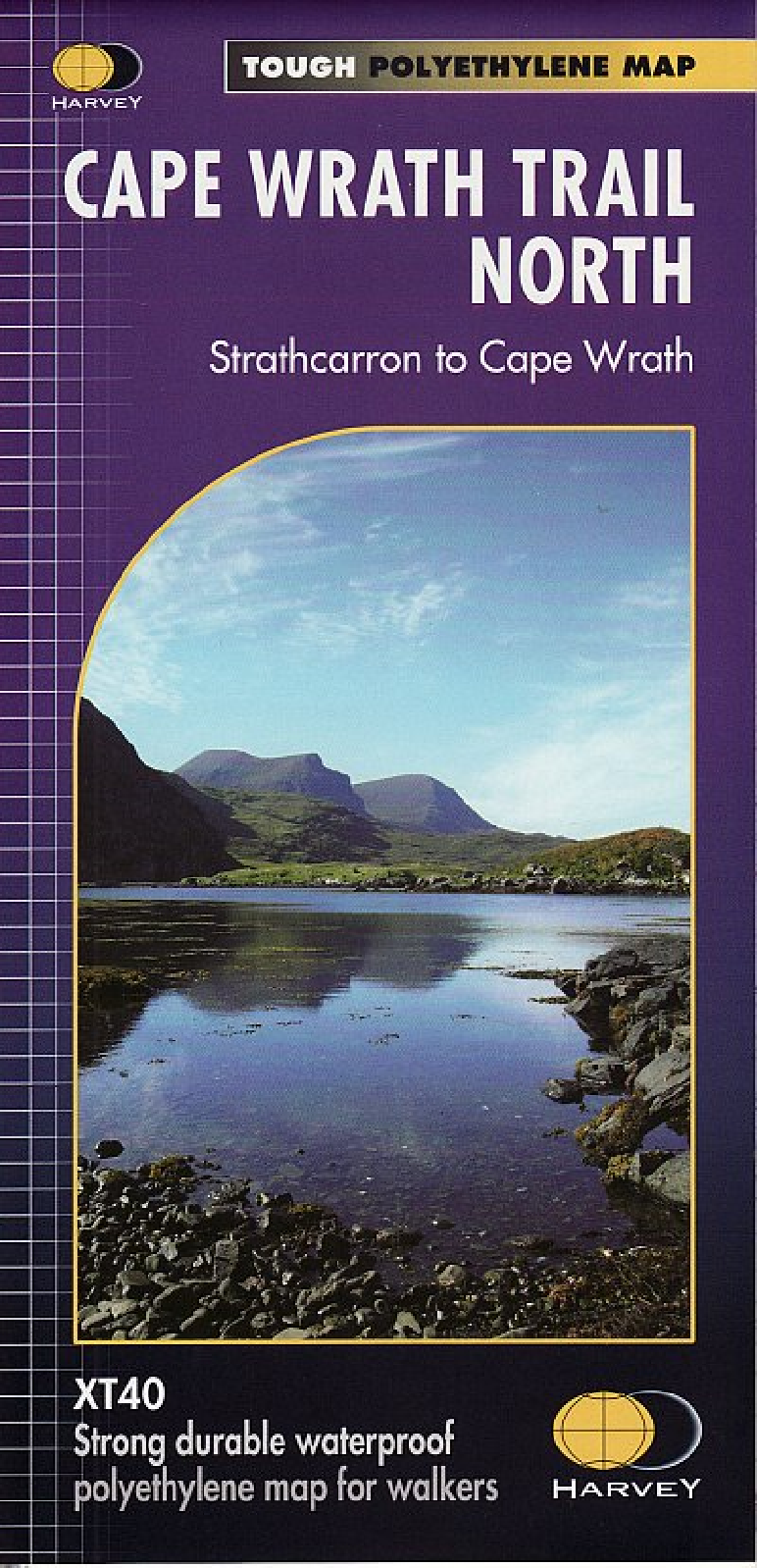 Cape Wrath Trail North Harvey National Trail Map 