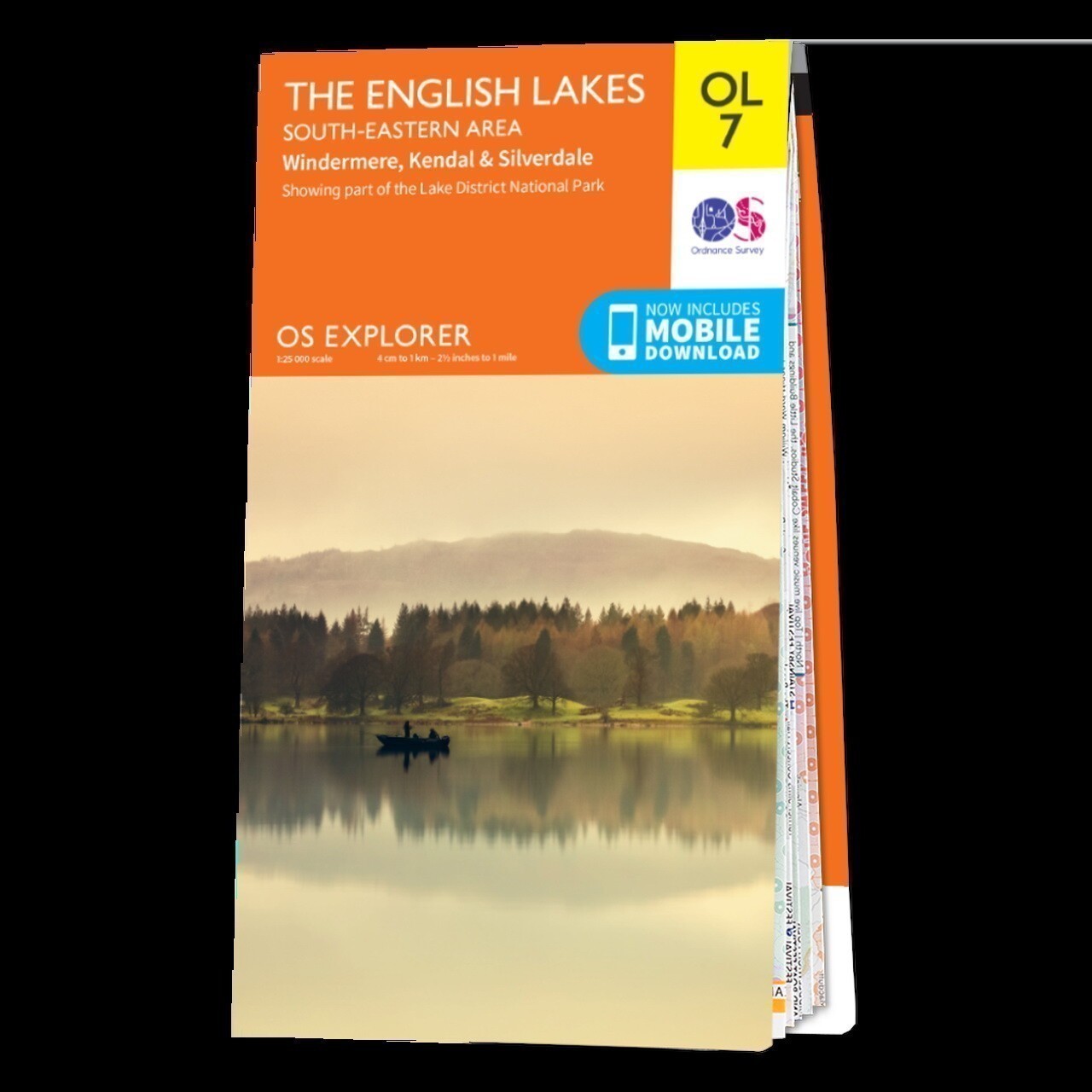 OL7 Lake District South Eastern Lakes Ordnance Survey Explorer Map OL 7