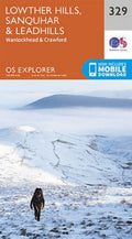 Lowther Hills Sanquhar and Leadhills Explorer Map 329 Ordnance Survey
