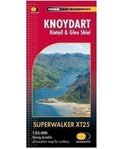 Knoydart and Kintail and Glen Shiel Harvey Superwalker Map