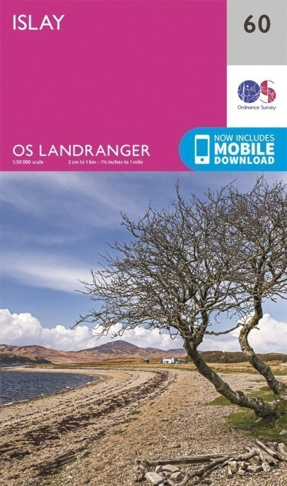 Islay Landranger Map 60 Ordnance Survey Latest 
