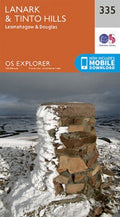 Lanark and Tinto Hills Explorer Map 335 Ordnance Survey