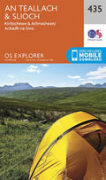 An Teallach and Slioch Explorer Map 435 Ordnance Survey 2015