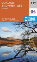 Coigach and Summer Isles Explorer Map 439 Ordnance Survey 2015