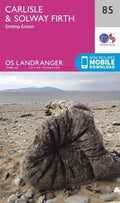 Carlisle & Solway Firth Gretna Green Landranger Map 85 Ordnance Survey Latest 