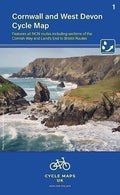 Cornwall and West Devon Cycle Map 1