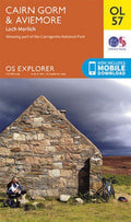 Cairn Gorm and Aviemore Ordnance Survey Explorer Map OL 57