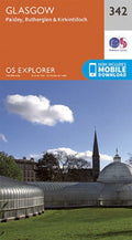 Glasgow Explorer Map 342 Ordnance Survey