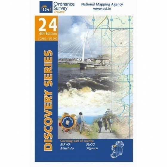 Mayo, Sligo OS Discovery - 24 - map