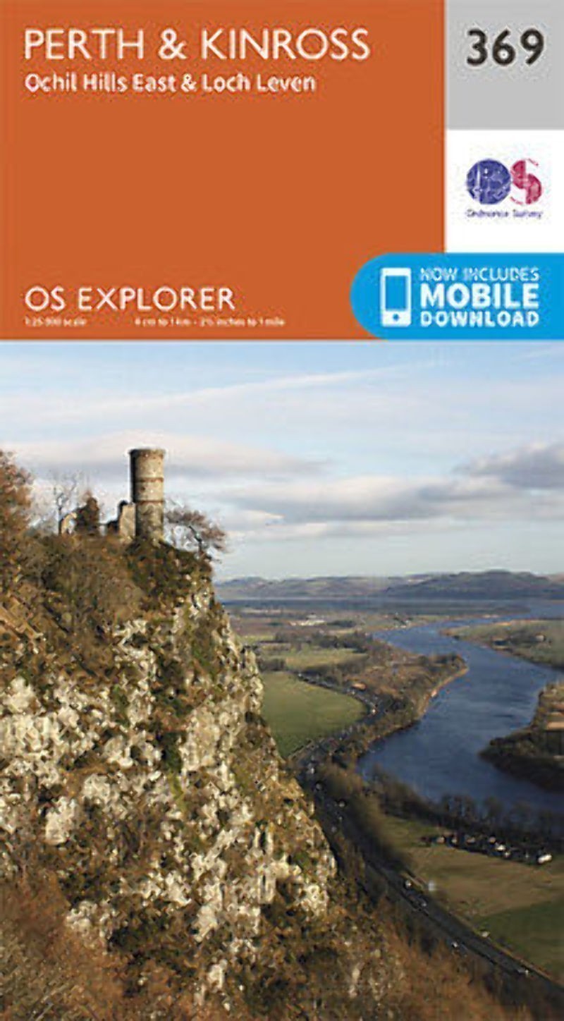 Perth and Kinross Explorer Map 369 Ordnance Survey