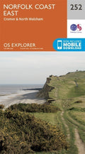 Norfolk Coast East Explorer Map 252 Ordnance Survey