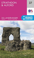 Strathdon Alford Landranger Map 37 Ordnance Survey Latest 