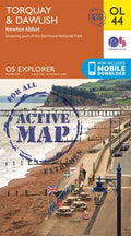 Explorer Active Map  OL 44  Torquay & Dawlish OS OL44 Laminated