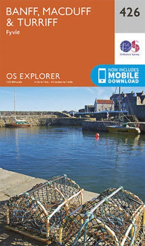 Banff Macduff and Turriff Explorer Map 426 Ordnance Survey 2015