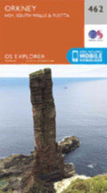 Orkney - Hoy South Walls and Flotta Explorer Map 462 Ordnance Survey 2015