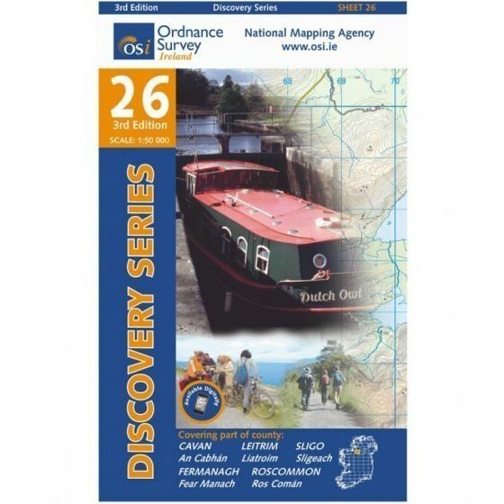Cavan, Fermanagh, Leitrim OS Discovery - 26 - map