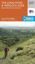 Long Mynd and Wenlock Edge 217 Explorer Map Ordnance Survey