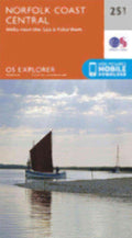Norfolk Coast Central Explorer Map 251 Ordnance Survey