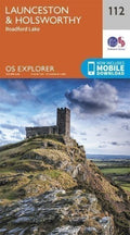 Launceston and Holsworthy 112 Explorer Map Ordnance Survey With Digital Download