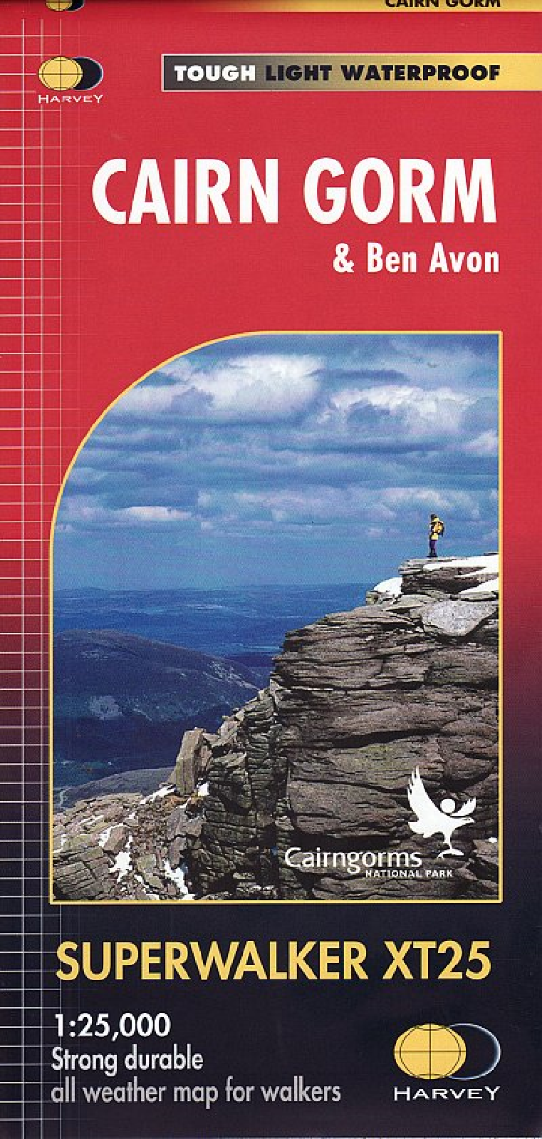 Cairn Gorm & Ben Avon Harvey SuperWalker map