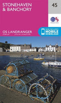 Stonehaven Banchory Landranger Map 45 Ordnance Survey Latest 