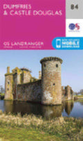 Dumfries & Castle Douglas Landranger Map 84 Ordnance Survey Latest 