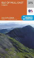 Isle of Mull East Explorer Map 375 Ordnance Survey