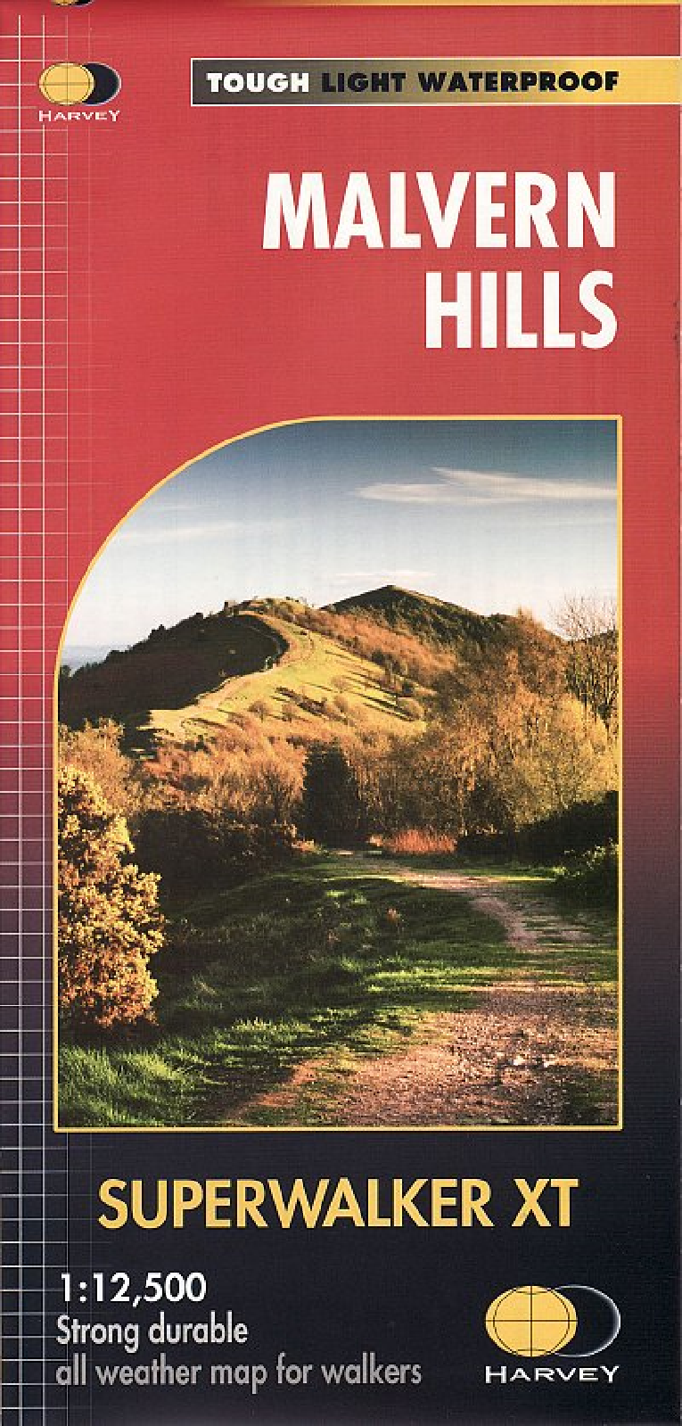 Malvern Hills Harvey Superwalker map
