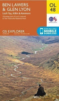 Ben Lawers and Lyon Ordnance Survey Explorer Map OL 48