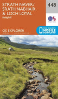 Strath Naver Strath Nabhair and Loch Loy Explorer Map 448 Ordnance Survey 2015