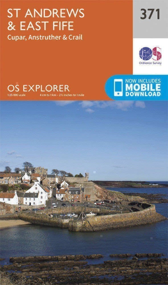 St Andrews and East Fife Explorer Map 371 Ordnance Survey