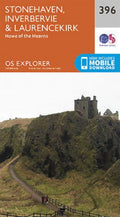 Stonehaven Inverbervie and Laurencekirk Explorer Map 396 Ordnance Survey