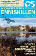 Northern Ireland Enniskillin 18 OS Discoverer MAP 
