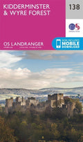 Kidderminster & Wyre Forest Landranger Map 138 Ordnance Survey Latest 