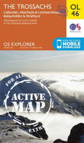 Explorer Active Map  OL46 The Trossachs OS OL46 Laminated
